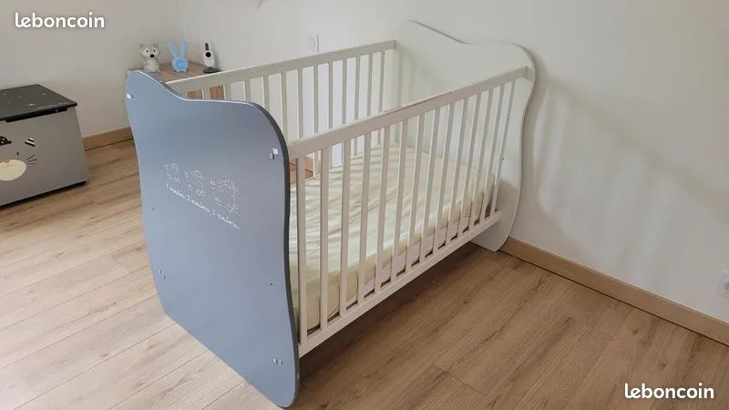 Lit et commode bébé (image 3)