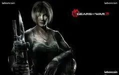 NOTÉ 19/20 PAR VIDEO_COM MARINES CONTRE ALIENS, DE LA TRONÇONNEUSE À LA GROSSE ARTILLERIE : PAS DE PITIÉ JEU XBOX 360 GEARS OF WAR 3. STICKERS MANETTES ET CONSOLE. JOUABLE SEUL ou À PLUSIEURS (image 12)
