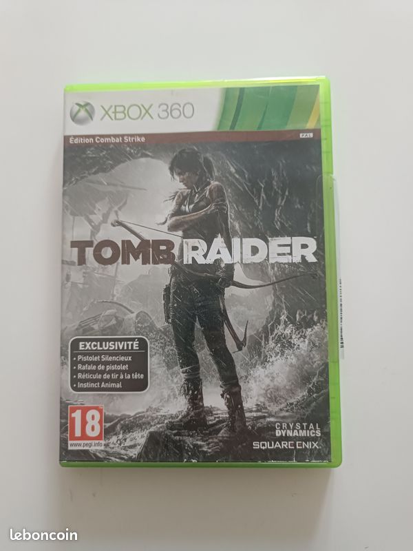 Lot Tomb Raider Xbox 360 - Version Française Complète - Très Bon état - Livraison Gratuite