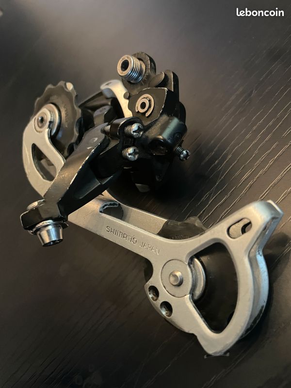 Dérailleur Arrière Shimano Deore XT RD-M772, 9 Vitesses, Longue Cage, Argent