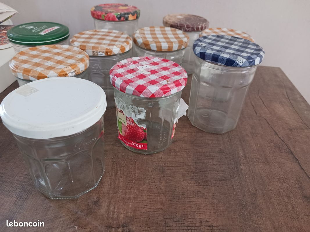 Pot à confiture ou autre (lot de 10) (image 1)
