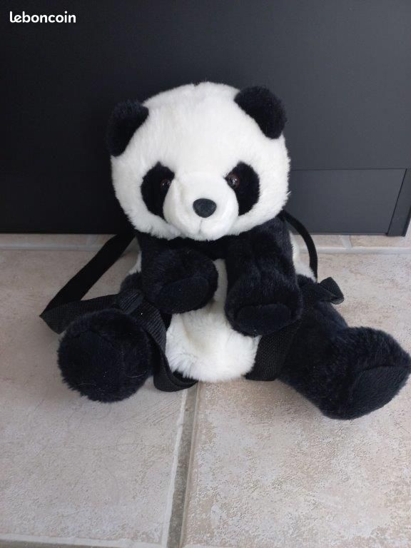 Sac à dos panda peluche (image 6)