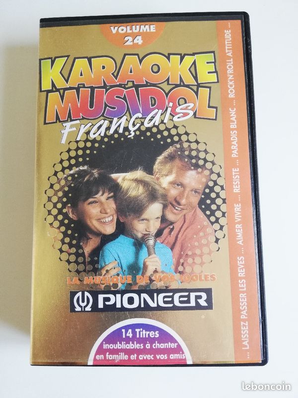 VHS karaoké Musidol français 14 titres (image 1)
