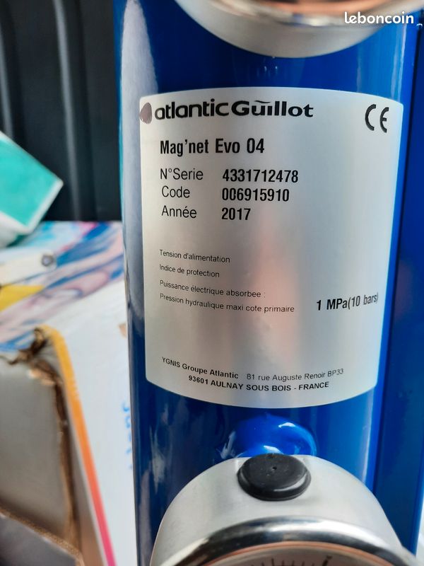 Filtre à boues magnétique MAG’NET EVO 4 Atlantic – NEUF (image 3)