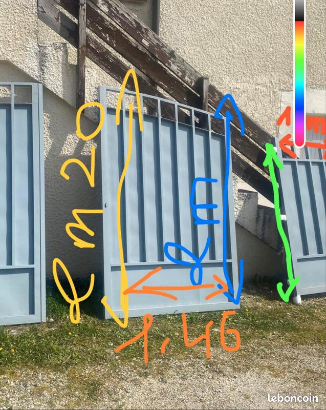 Vente portail extérieur (image 4)