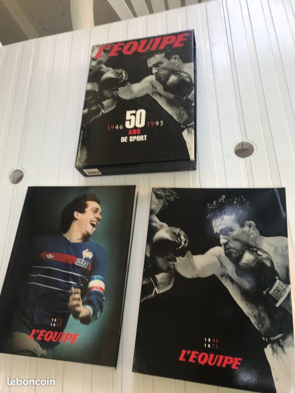 L’Equipe coffret 2 livres 50 ans de sport (image 2)