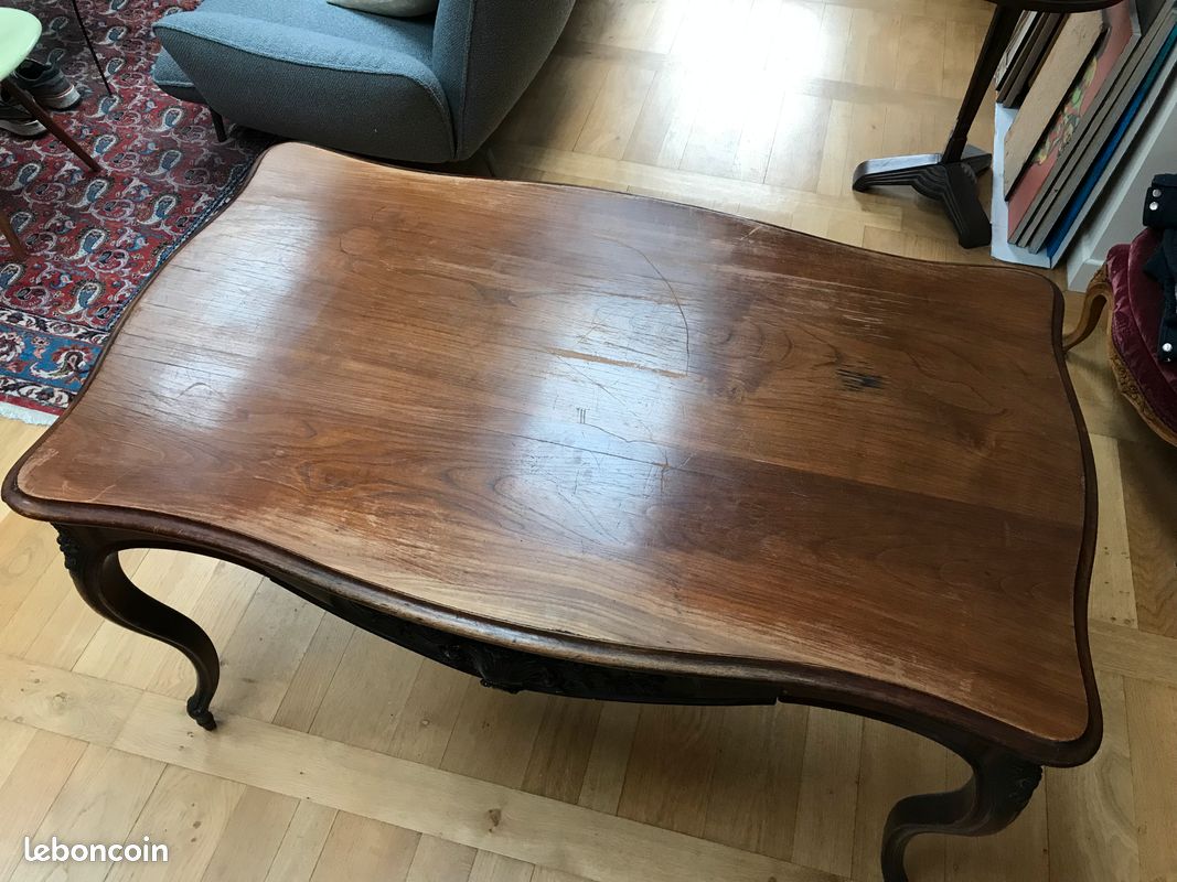 Table d'appoint style Louis XV d’époque du 19eme siècle (Napoléon III) (image 3)