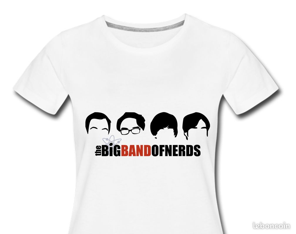 T-shirt exclusif BIG BAND OF NERDS (NEUF) (image 2)