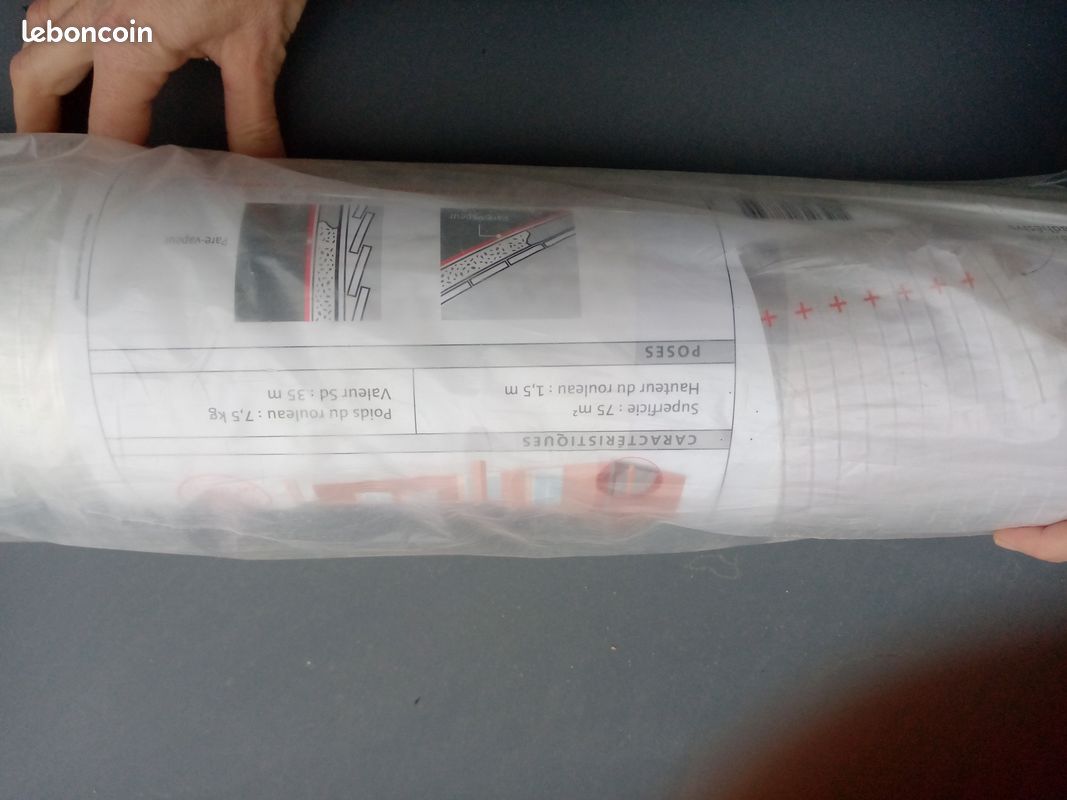 Film pare-vapeur Protec'vap - 1,50 x 50 m - UBBINK - Bricolage