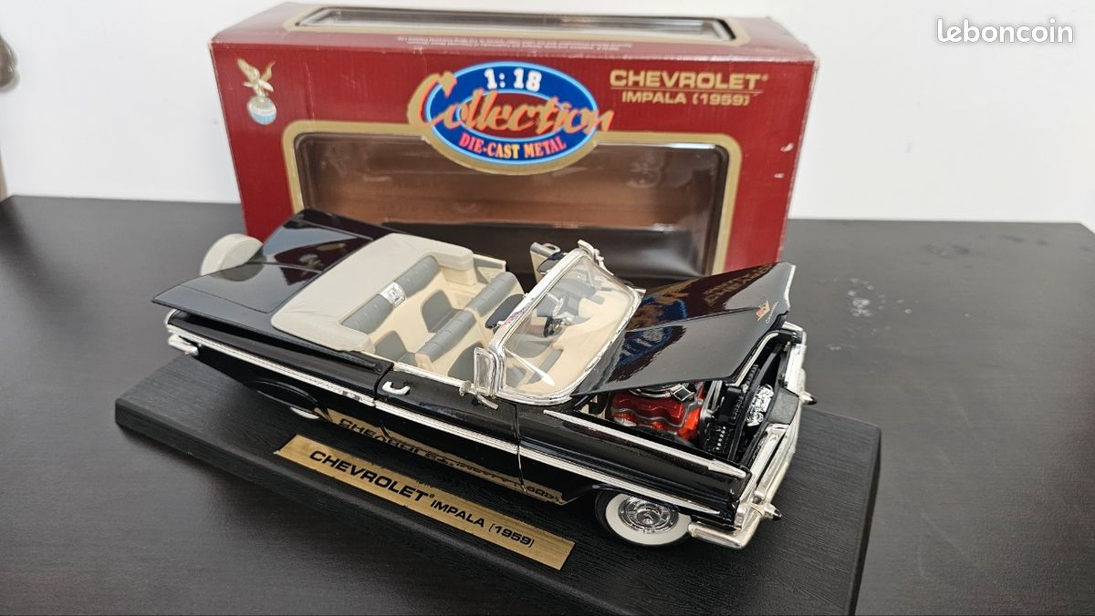 Road Signature / Yat Ming 1:18 – Chevrolet Impala Cabriolet 1959 