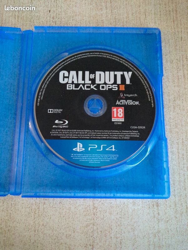 Jeu Call of Duty Black OPS 3 (image 1)