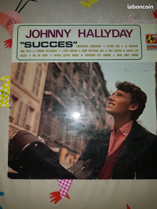 JOHNNY HALLYDAY SUCCÈS 33 tour (image 1)