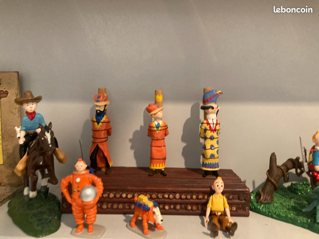 Tintin - Figurines Moulinsart 46947 - Mini Série Far West Tintin - Figurines Moulinsart 46947 - Mini Série Far West