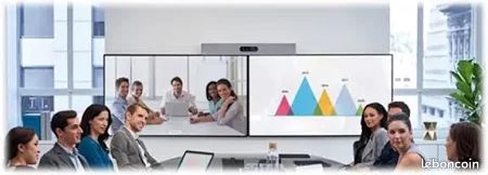 Cisco webex room kit plus camera de videoconference- 4 et 5 k (image 1)