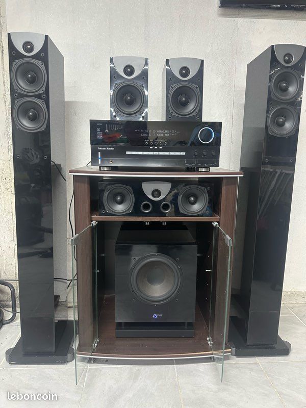 Home cinéma Harman kardon avr130 + pack enceinte Audiopro (image 1)