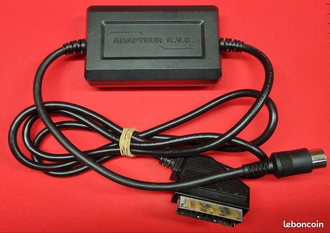 Câble Vidéo Péritel Officiel Sega – Pour Megadrive 2, Occasion, Fonctionnel