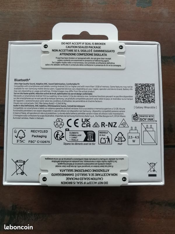 Samsung Galaxy Buds 3 NEUF (image 2)