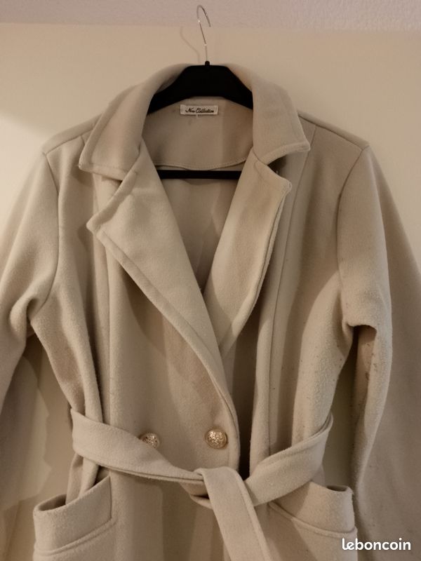 Manteau beige (image 1)