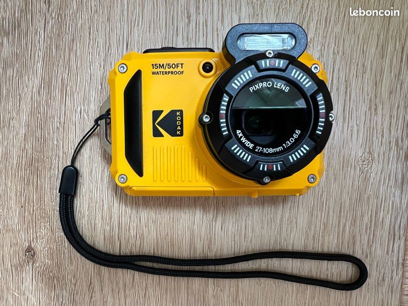 Appareil photo compact et étanche Kodak Pixpro VPZ2 (image 1)