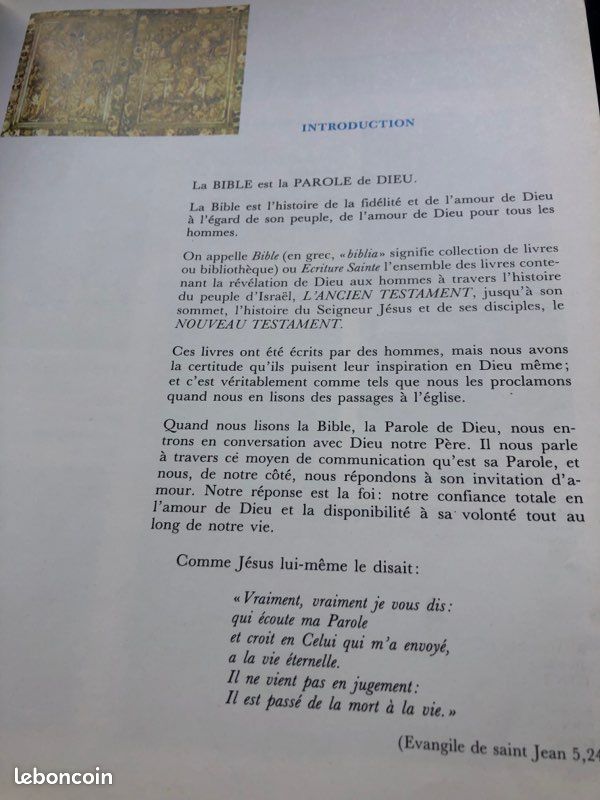 Livre « Bible » (image 2)