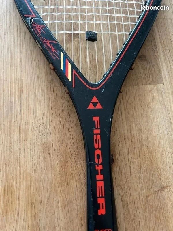 Raquette De Tennis Vintage Wilson Stan Smith Capri - Rouge - Taille De Grip 4 3/4"