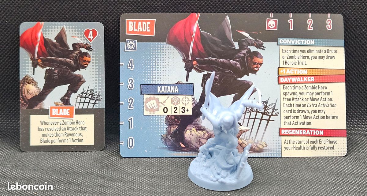 Extension Zombicide Marvel Zombies : Sabretooth - Figurines Et Cartes Neuves