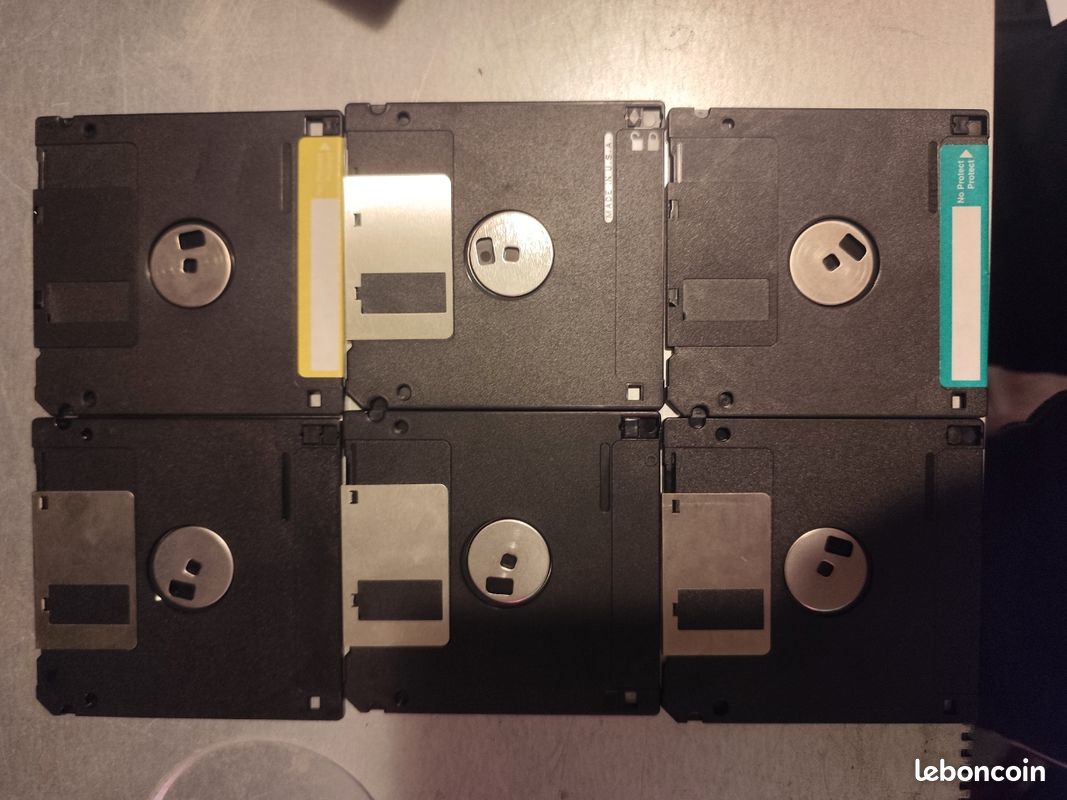 Lot 6 diskette non testé (image 2)
