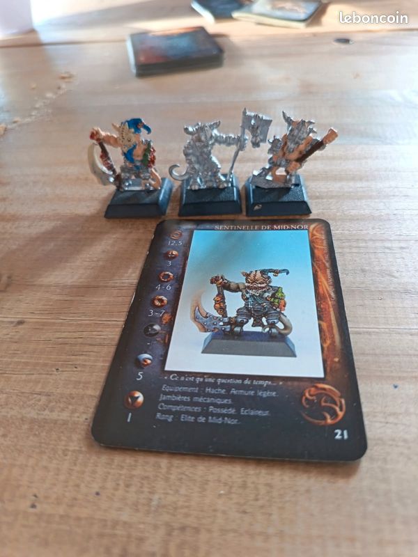 Confrontation Rackham : Lot Gobelins - MÉTAL NON PEINT OOP PAS DE CARTES