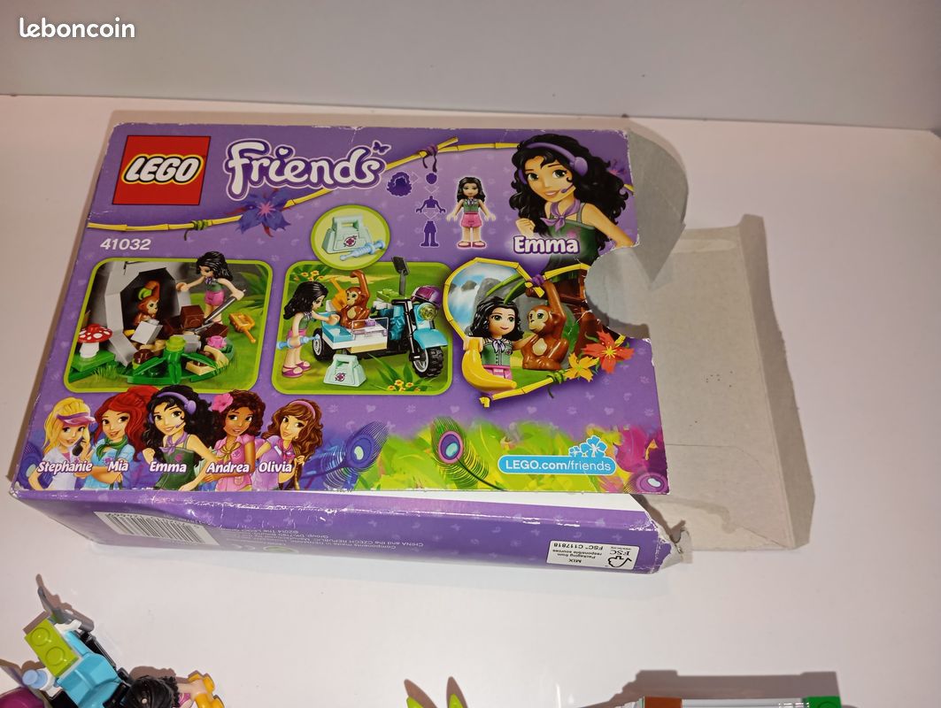 Lego friends 41032 la moto de secours de la jungle (image 4)