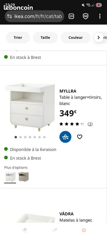 Table à langer ikea (image 9)