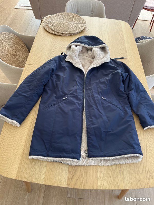 Manteau doublé réversible et imperméable (image 1)