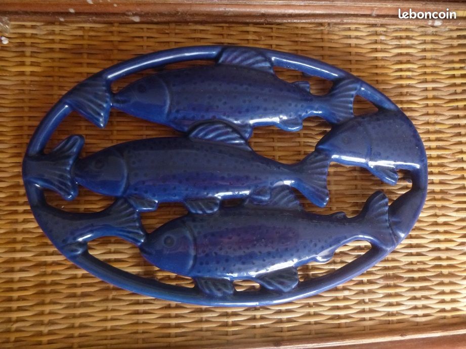 Dessous de plat 3 poissons Chehoma - My Home Collection Dessous de plat 3 poissons Chehoma - My Home Collection