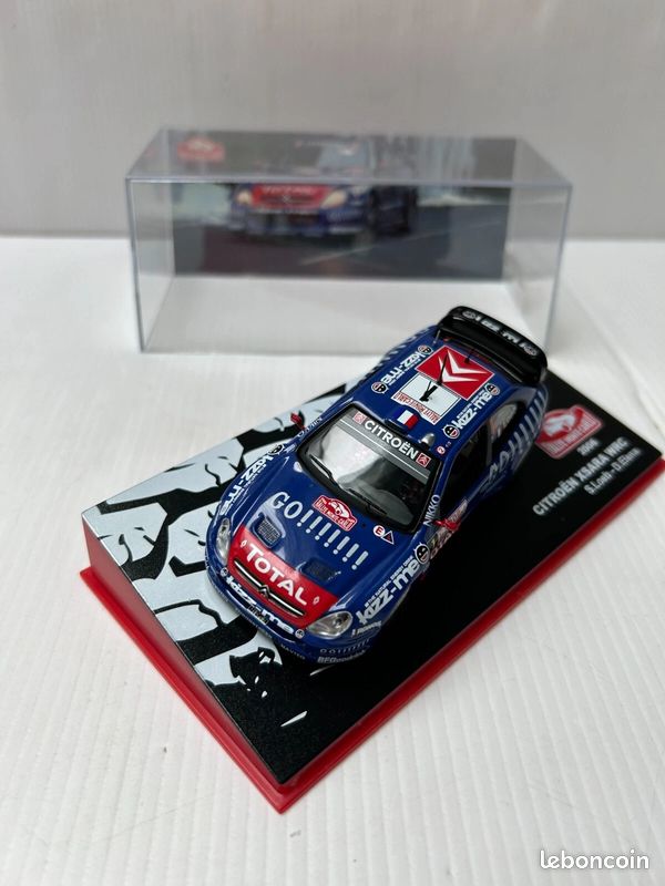 Miniature Citroën Xsara WRC Rallye Monte Carlo 2006 1/43 IXO - Pilote Loeb, Occasion