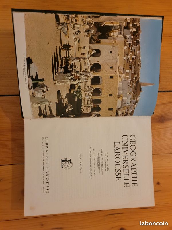 3 livres anciens de géographie Larousse (image 4)