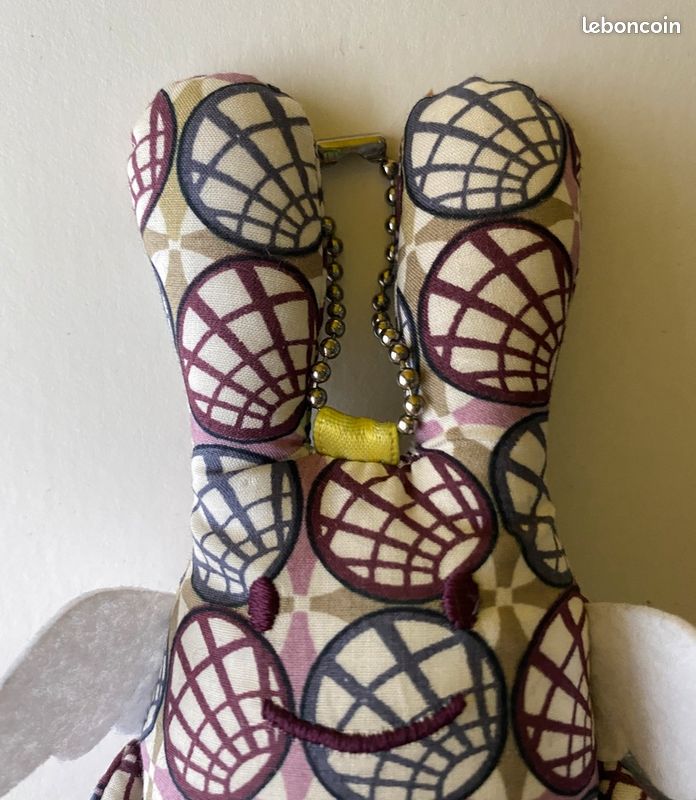 Porte clé mini ange lapin trousselier (image 1)