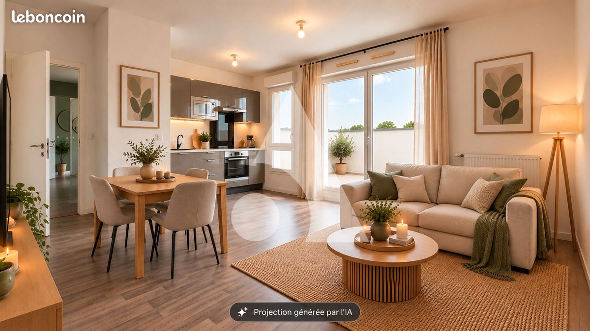 Appartement 3 pièces 66 m² · à Carquefou · 66 m² · 199 000 €