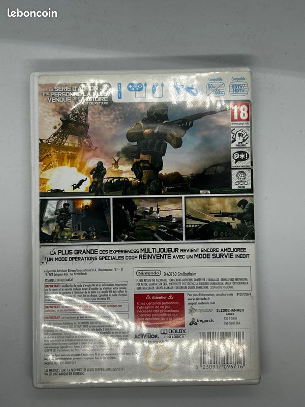 Duty Mw3 Call Of Duty Modern Warfare Wii Call Of Duty Mw3 Wii Call