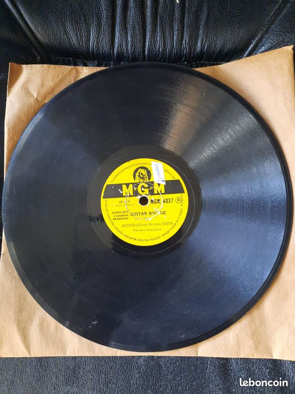 78 tours MGM Guitar Boogie par Arthur SMITH with his Cracker-Jacks MGM 4037 (image 1)