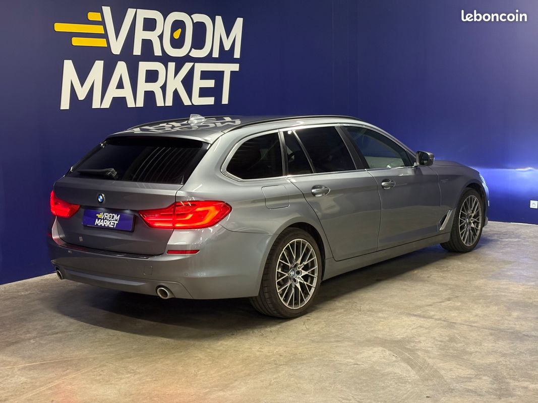 BMW Série 5 2.0 D 163ch Luxury - 2017 - Suivi complet - LED - Boîte auto - sièges chauffants (image 6)