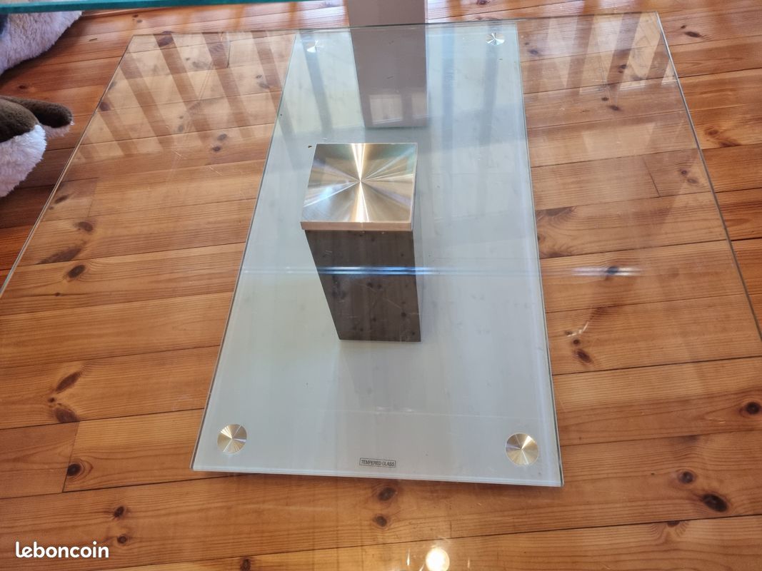 Table basse en verre (image 5)