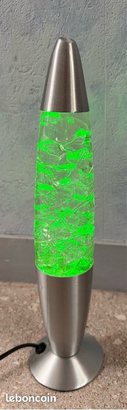 Lampe effet glaçon conique multicolore (image 2)