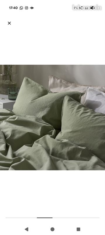 Asha Émeraude Indien Motif Housse De Couette Et 2 Taie D'Oreiller Parure De Lit, Vert-Bleu