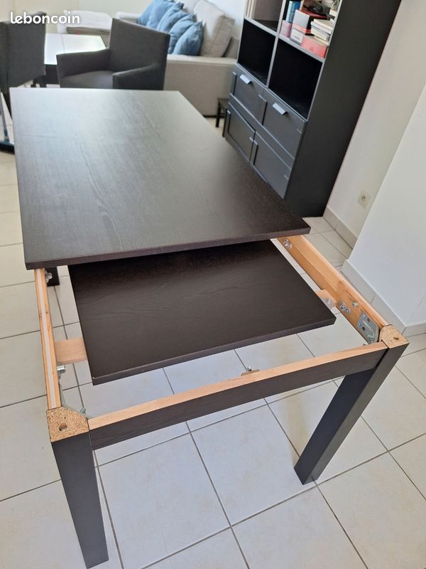Table extensible avec 4 chaises (image 2)