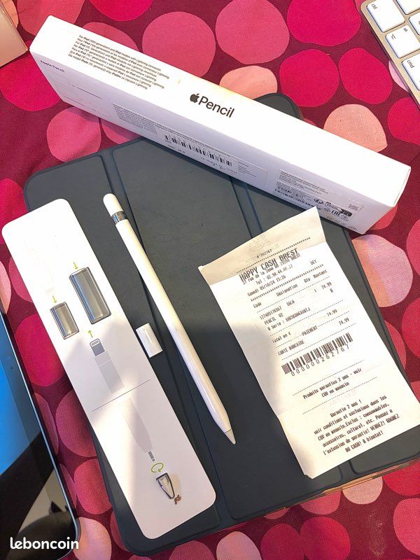 IPad 10 (64 Go) Bleu + Apple Pencil 1ère gén + Coque (image 6)
