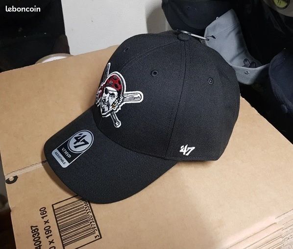 Casquette Baseball 47 Brand - Pittsburgh Pirates MLB Black - Style MVP (image 2)