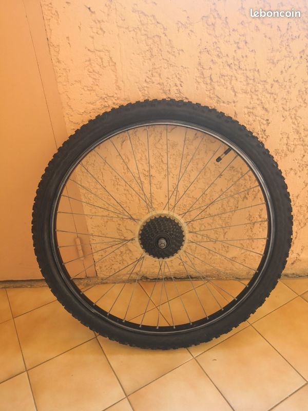 Roue Arrière Vtt 26 Pouces Frein à Disque Pneu Vtt 26 Pouces JANTE