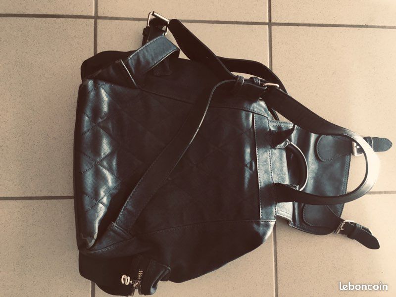 Sac à dos bleu cuir Desigual (image 3)