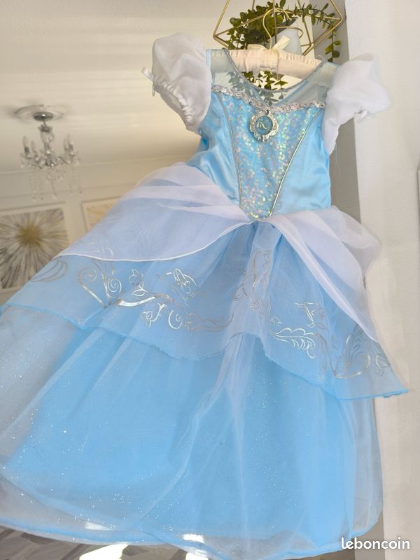 Robe De Carnaval Fille – 5/6 Ans – Multicolore – Neuve Sans Marque