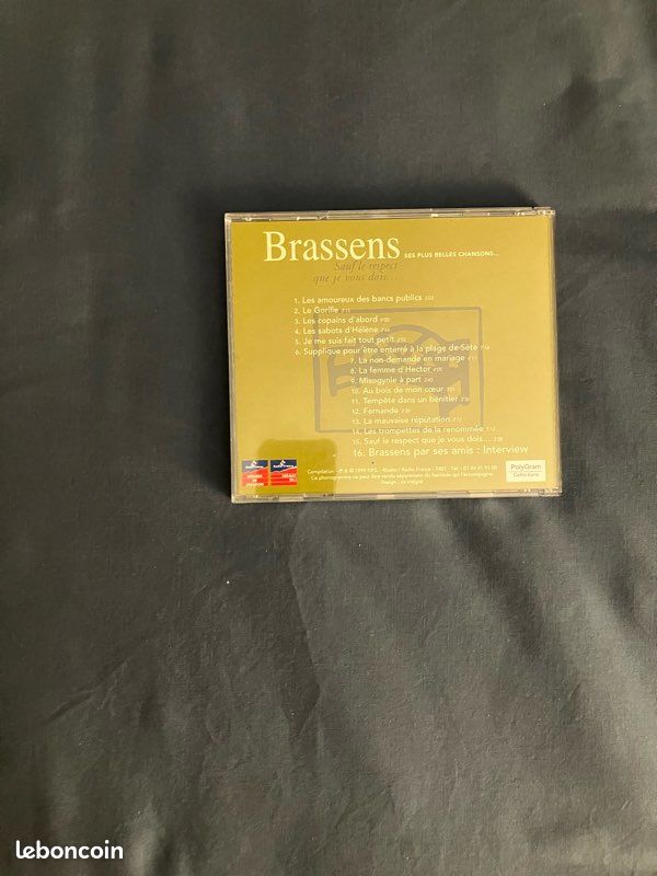 CD Georges Brassens (image 4)