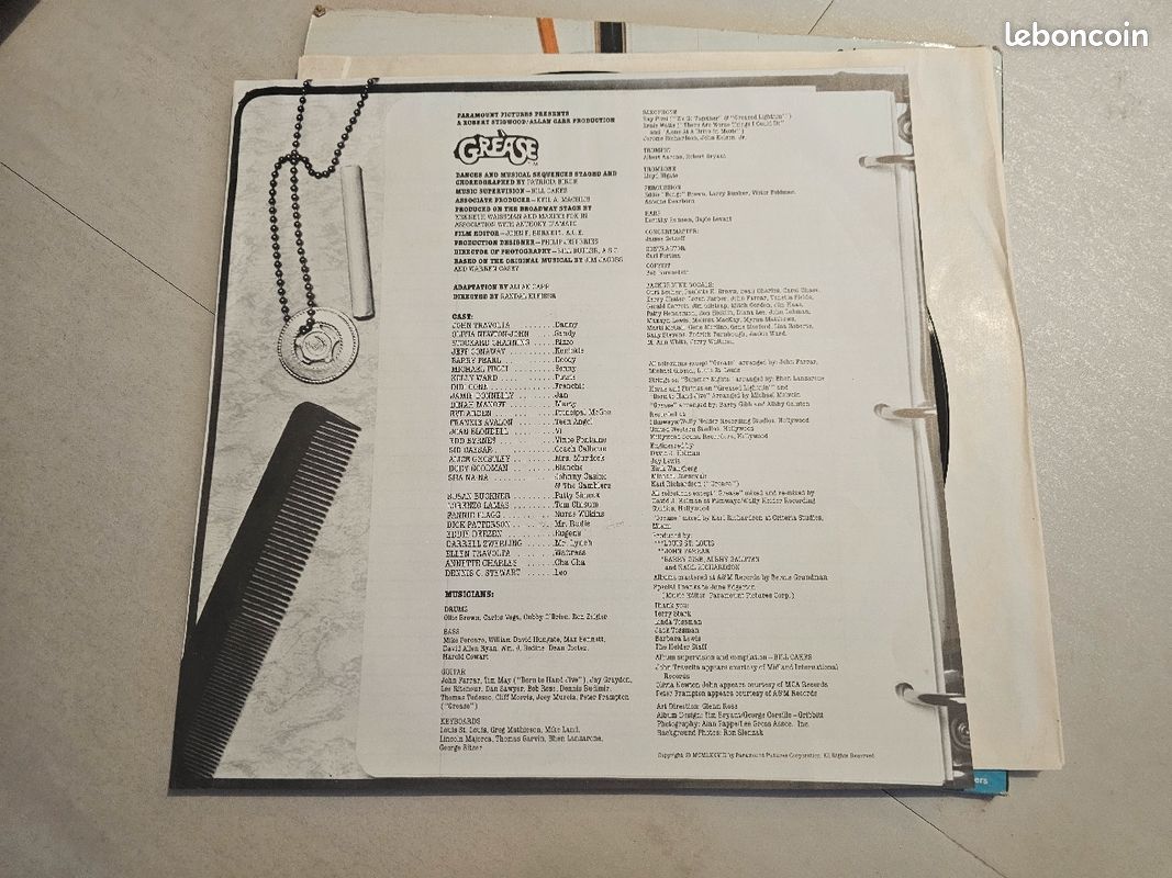 Grease bande originale du film 1978 (image 5)